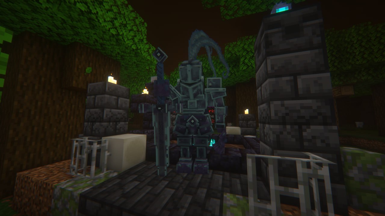 The Risen Hero with his sword beside his grave